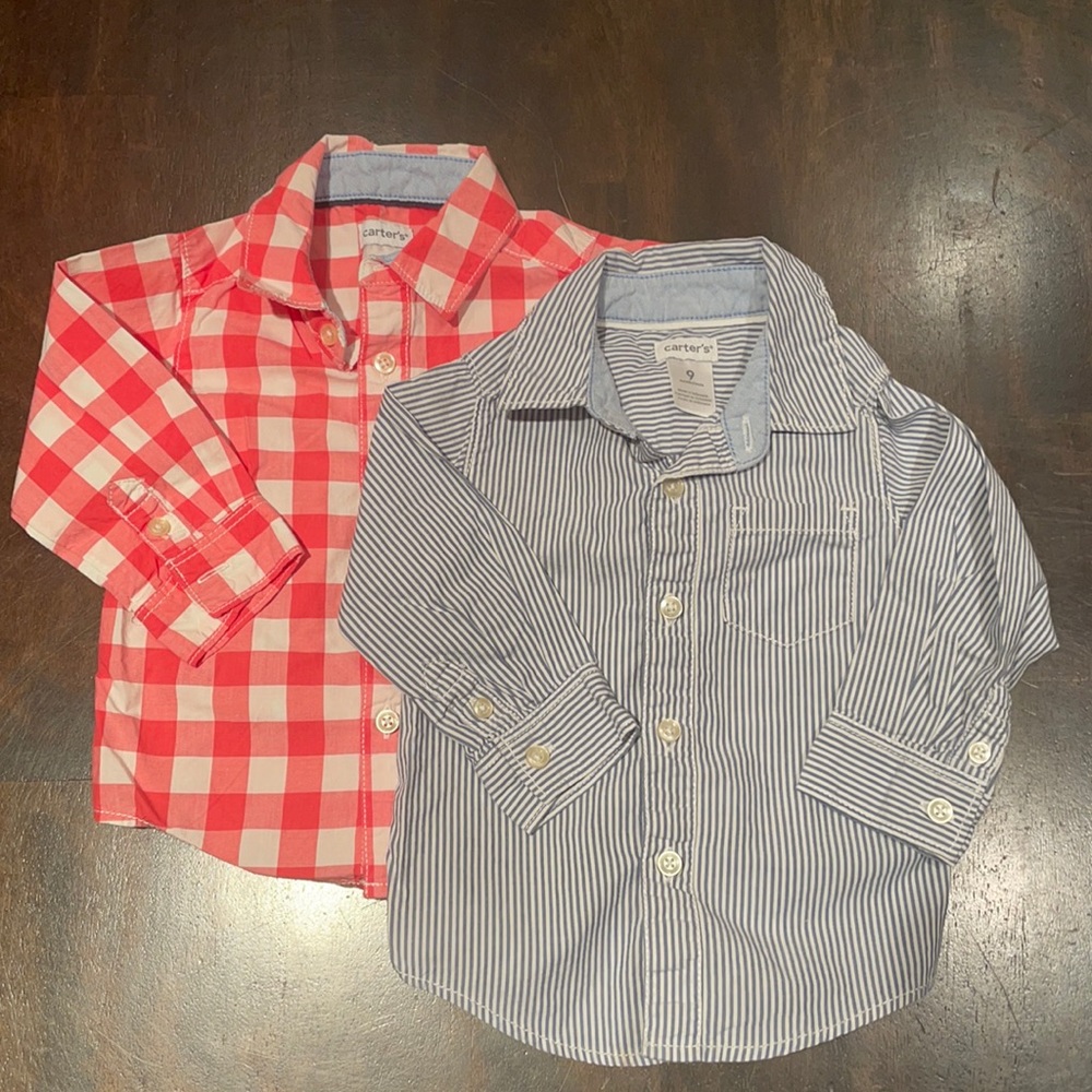 Infant Button Down Shirts (2)